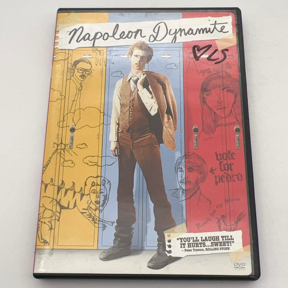 Napoleon Dynamite‎ DVD 2004 Cult Classic Comedy Widescreen Full Screen Jon Heder